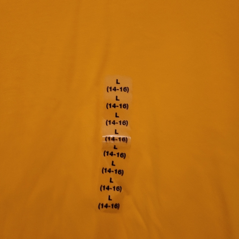 NWT- Polo by Ralph Lauren Men's Yellow T-Shirt With Blue Emblem - Picture 3 of 6